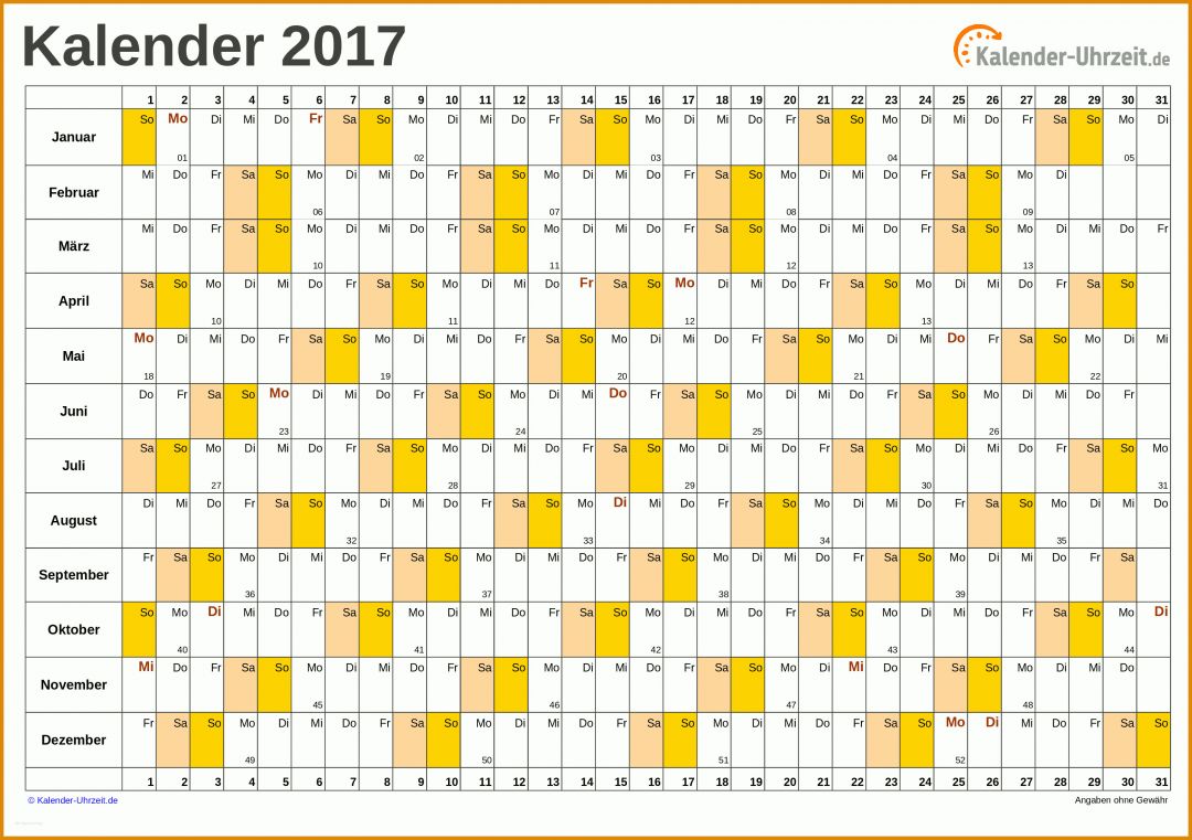 Empfohlen Excel Vorlage Kalender 2017 3200x2254