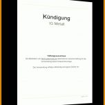 Bemerkenswert Ig Metall Kündigen Vorlage Pdf 720x830