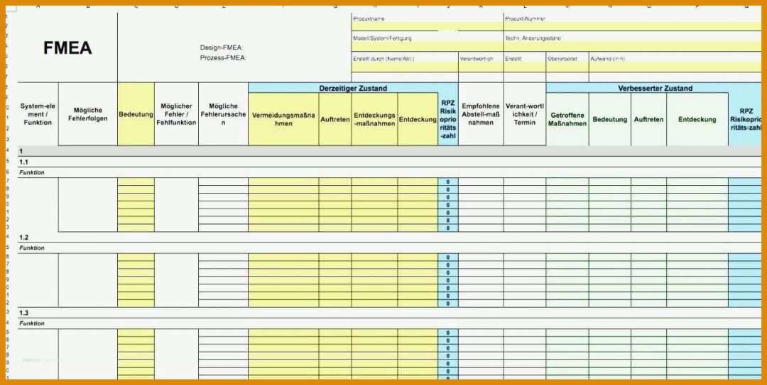 Beste Kontrollplan Vorlage Excel 1373x690