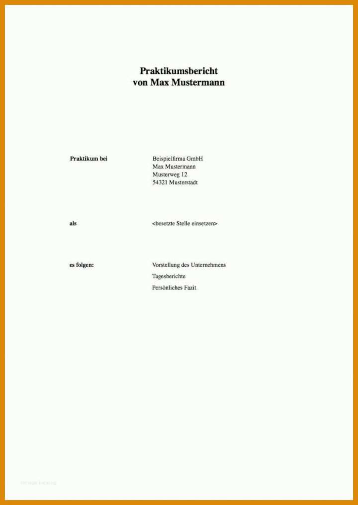 Original Praktikumsbericht Altenheim Vorlage 724x1022