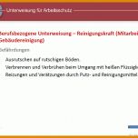 Außergewöhnlich Unterweisung Reinigungskräfte Vorlage 815x600