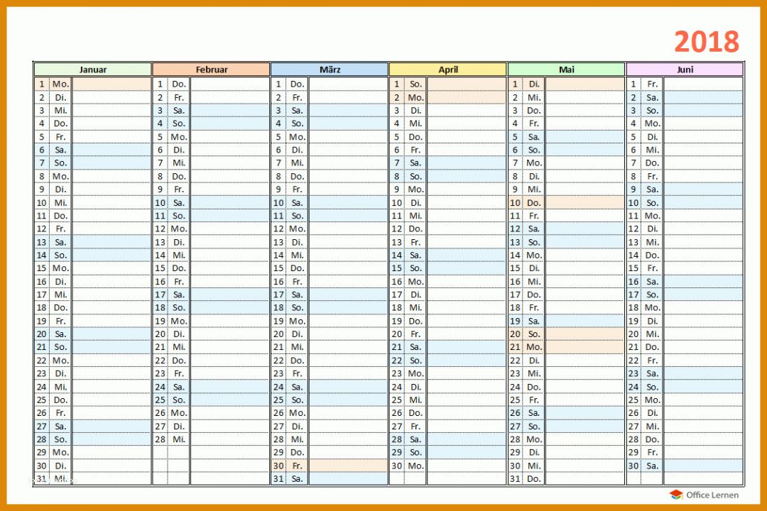 Großartig Urlaubsplaner 2018 Excel Vorlage Kostenlos 1128x752