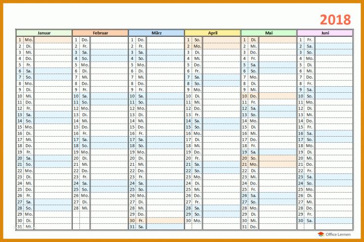 Erschwinglich Urlaubsplaner 2018 Excel Vorlage Kostenlos 1128x752