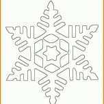Bestbewertet Vorlage Schneeflocke 1224x1351