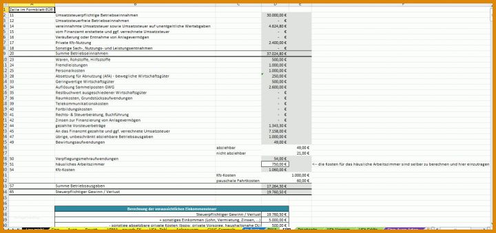Einnahmenüberschussrechnung Vorlage Kleinunternehmer Excel Vorlage Einnahmen Ueberschuss Rechnung Euer 2014