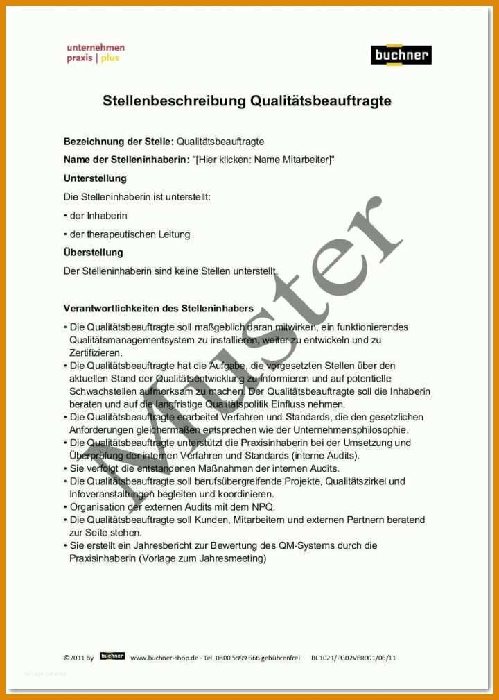 Ernennung Qualitätsbeauftragter Vorlage 15 Initiativbewerbung Schweiz Muster Asgcu 3