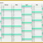 Auffällig Excel Vorlage Kalender 2017 1077x733