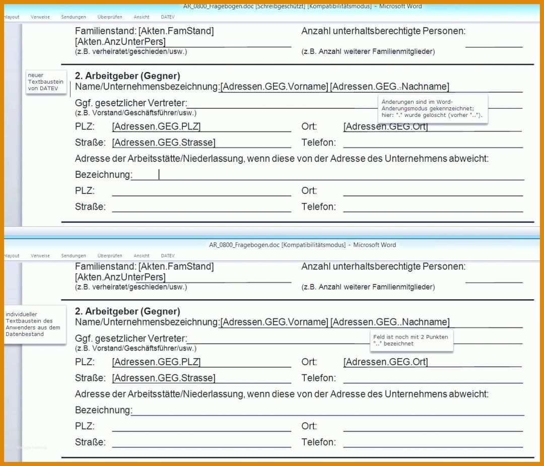 Wunderbar Fragebogen Vorlage Doc 1321x1132