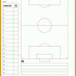 Spektakulär Fußball Aufstellung Vorlage Excel 800x1135