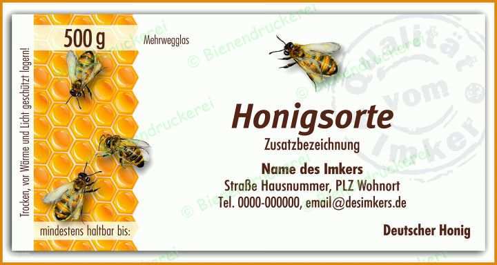Singular Honig Etiketten Vorlagen Kostenlos 1920x1024