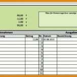 Ausnahmsweise Kassenbuch Excel Vorlage 762x400