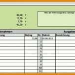 Ausnahmsweise Kassenbuch Excel Vorlage 762x400