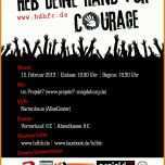 Größte Konzert Flyer Vorlage 1264x1772