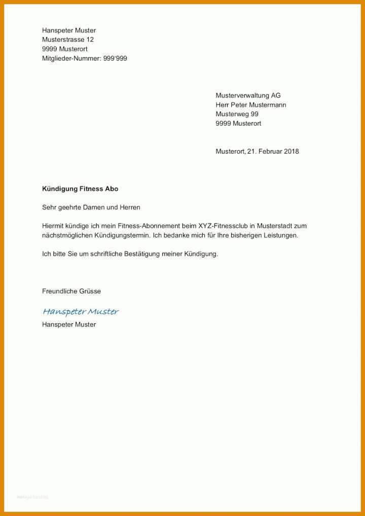 Überraschen Kündigung Mietvertrag Vorlage Pdf 868x1227