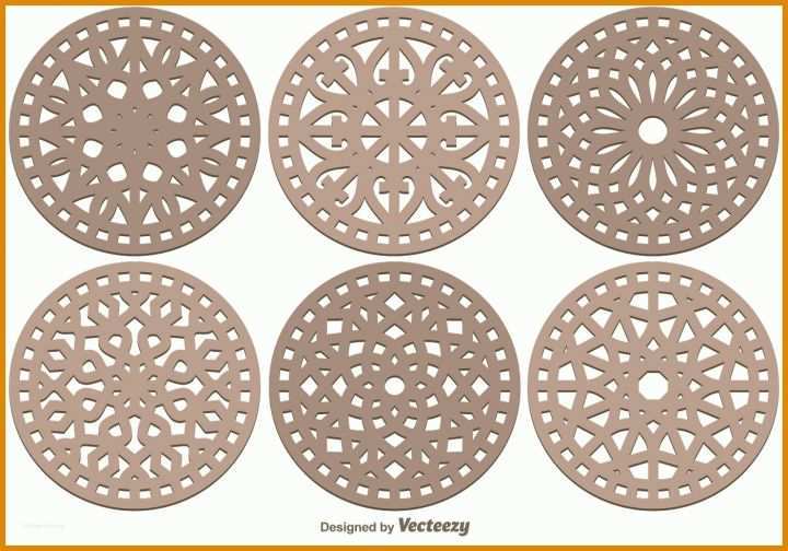 Laser Cut Vorlagen Laser Cut Decorative Vector Pack