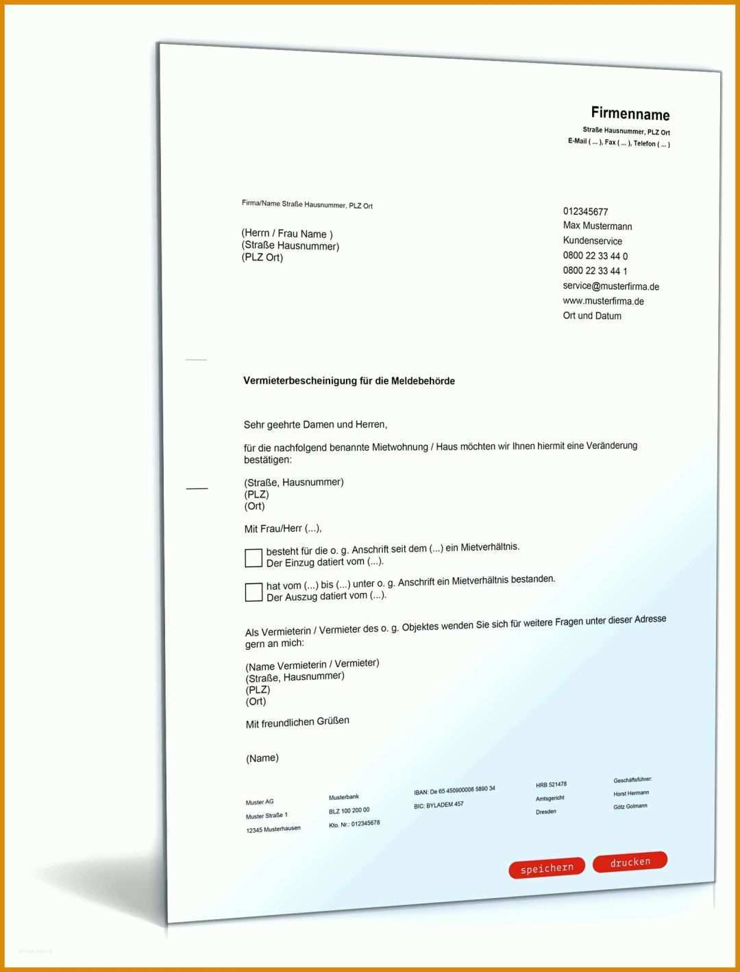 Bemerkenswert Mietbürgschaft Vorlage Pdf 1600x2100