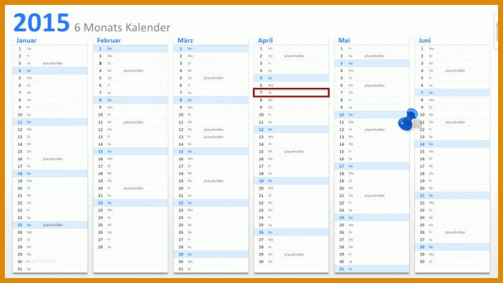 Toll Powerpoint Kalender Vorlage 1024x577