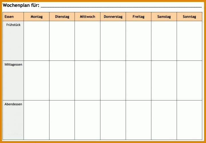 Hervorragen Wochenplan Kinderkrippe Vorlage 1047x728