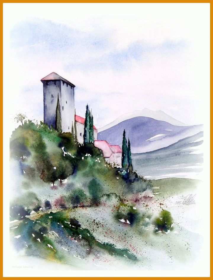 Aquarell Vorlagen: 11 Kreationen Für 2019