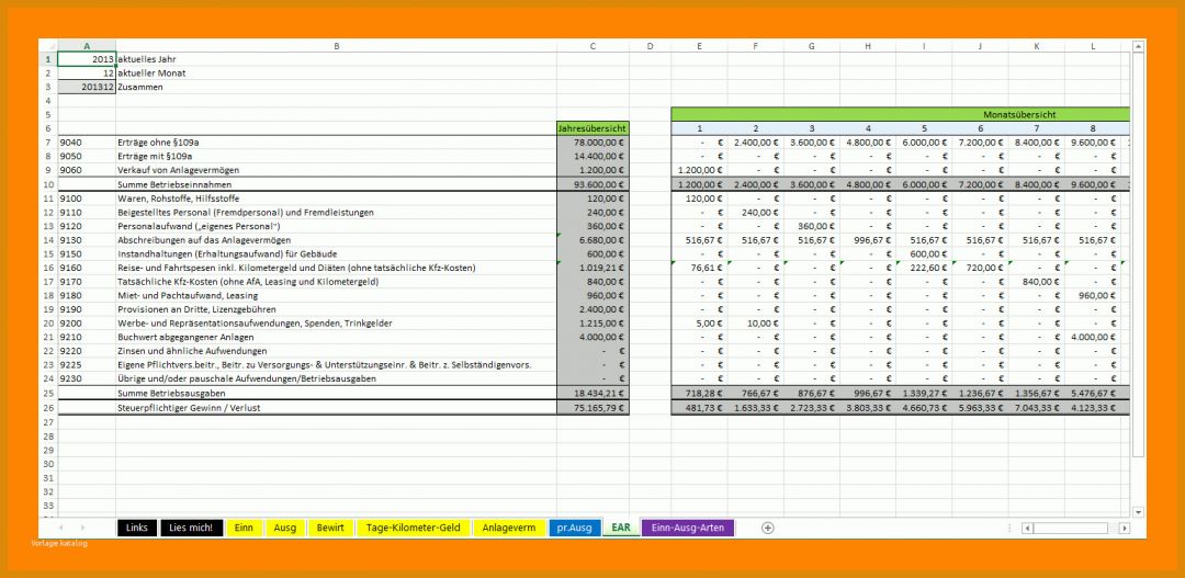 Schockieren Ausgaben Excel Vorlage Kostenlos 1540x751