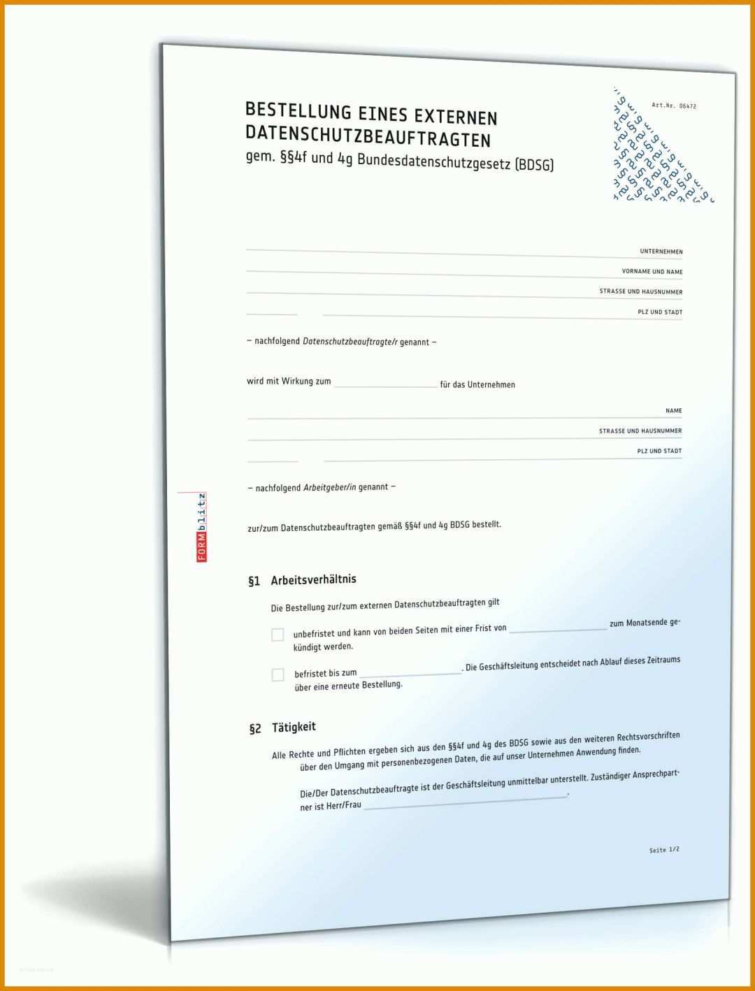 Unvergesslich Bestellung Zum Sicherheitsbeauftragten Vorlage 1600x2100