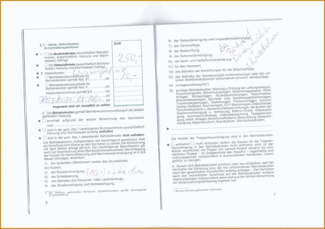Exklusiv Betriebskostenabrechnung Vorlage Pdf 3510x2482