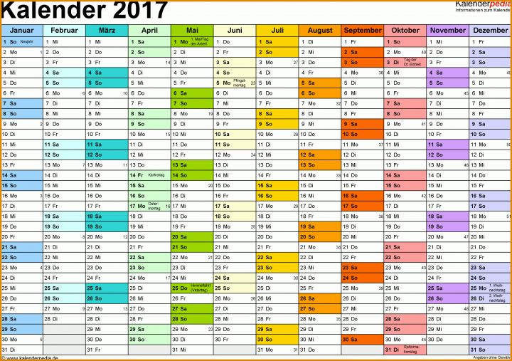 Wunderschönen Excel Vorlage Kalender 2017 3147x2216