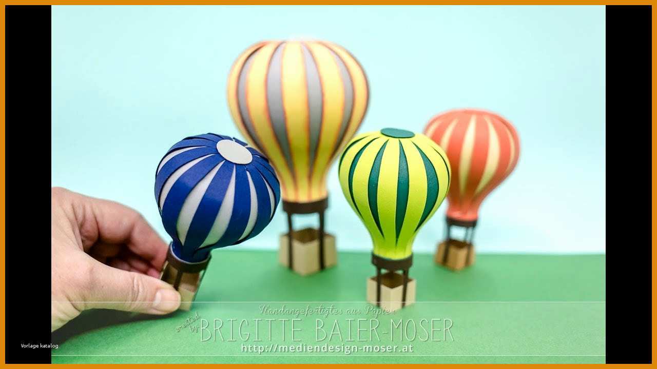 11 Beeindruckend Heißluftballon Basteln Vorlage Papier Sie Müssen Es