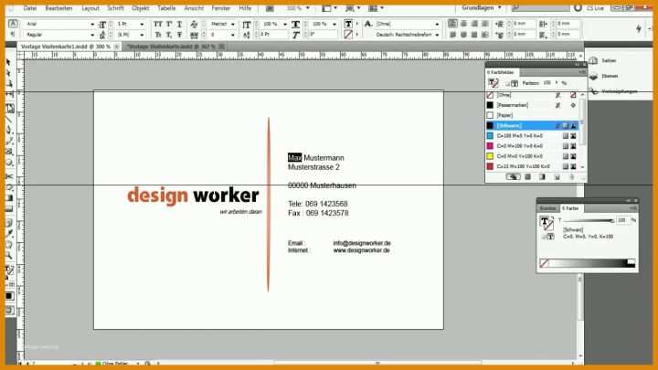 Allerbeste Leporello Indesign Vorlage 1280x720