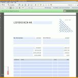Spektakulär Lieferschein Vorlage Pdf 1039x983