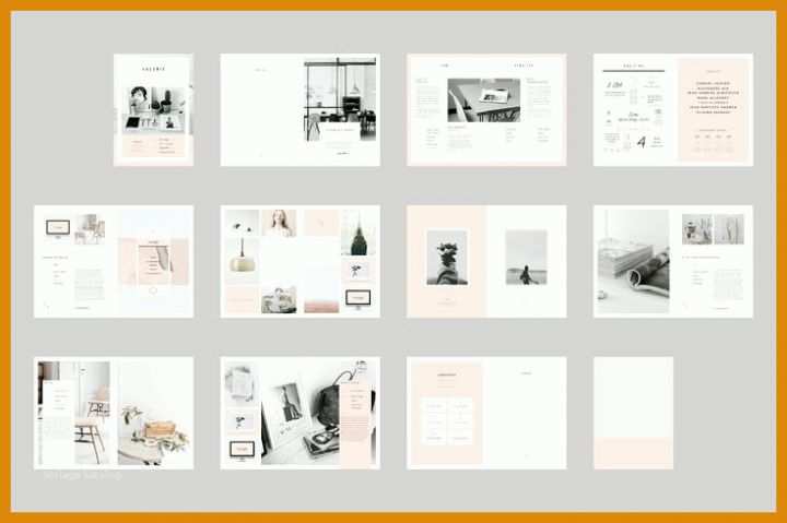 Einzigartig Portfolio Vorlage Indesign 735x489