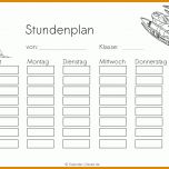 Tolle Stundenplan Vorlage Mit Uhrzeit 1053x745