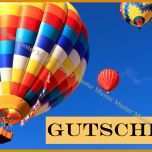 Limitierte Auflage Vorlage Gutschein Ballonfahrt Kostenlos 1005x640