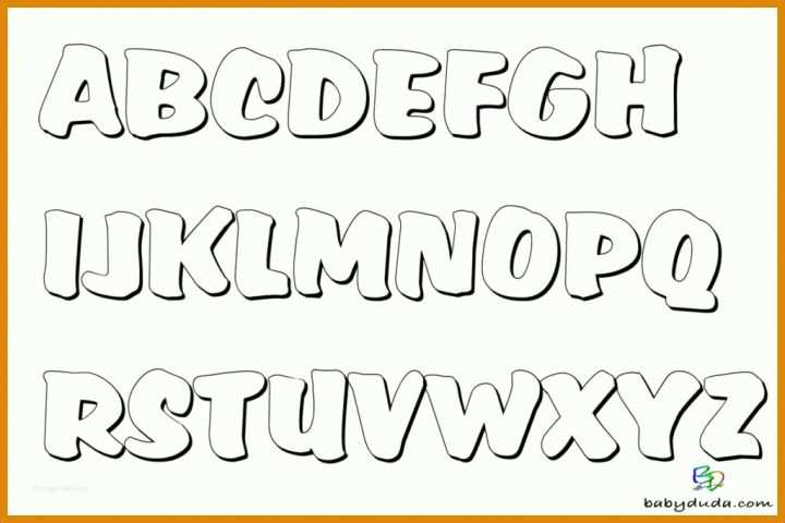 Buchstaben Vorlagen Abc Buchstaben Ausmalen Alphabet Malvorlagen Von A Z