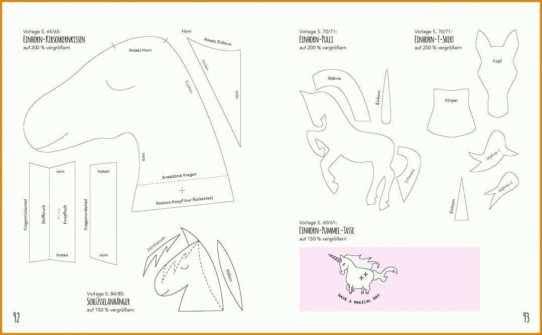 Bestbewertet Einhorn Vorlage Zum Basteln 2560x1585