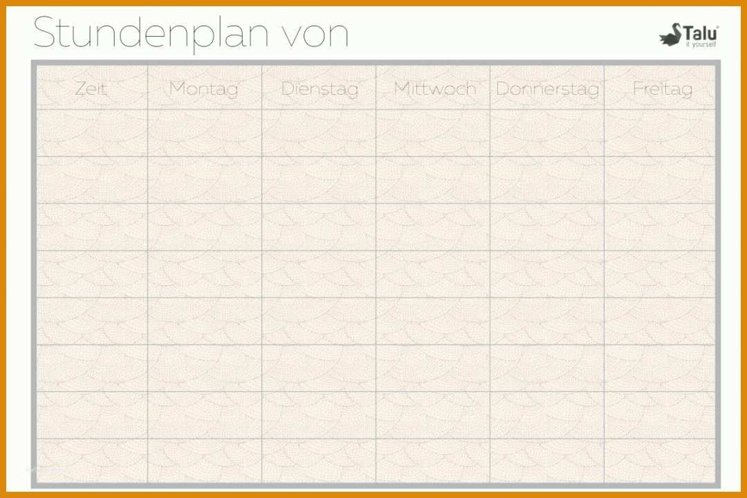 Erschwinglich Stundenplan Vorlage 1200x800