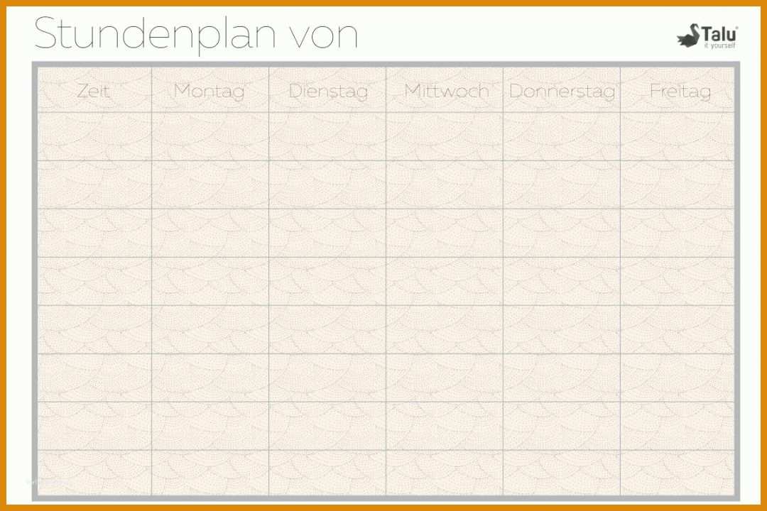 Erschwinglich Stundenplan Vorlage 1200x800