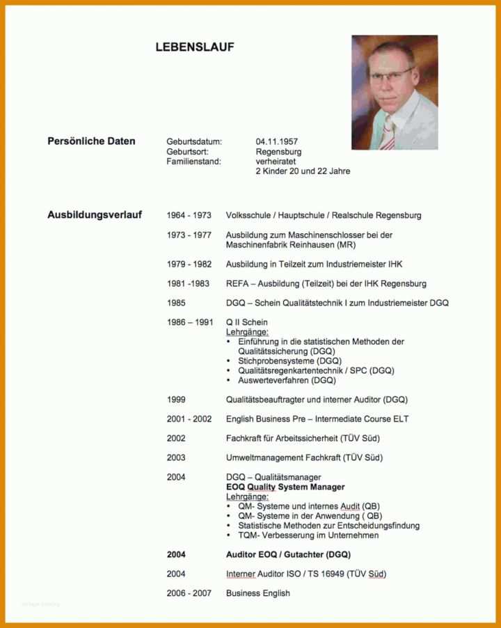 Fabelhaft Tabellarischer Lebenslauf Pdf Vorlage 950x1190