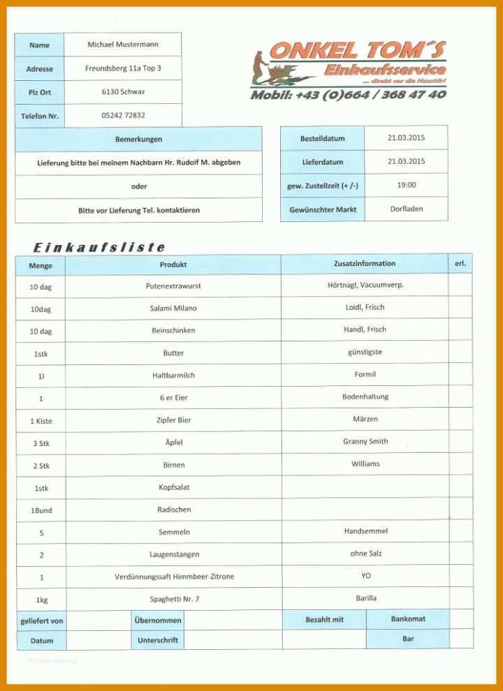 Phänomenal Zutatenliste Kuchenverkauf Vorlage 745x1024