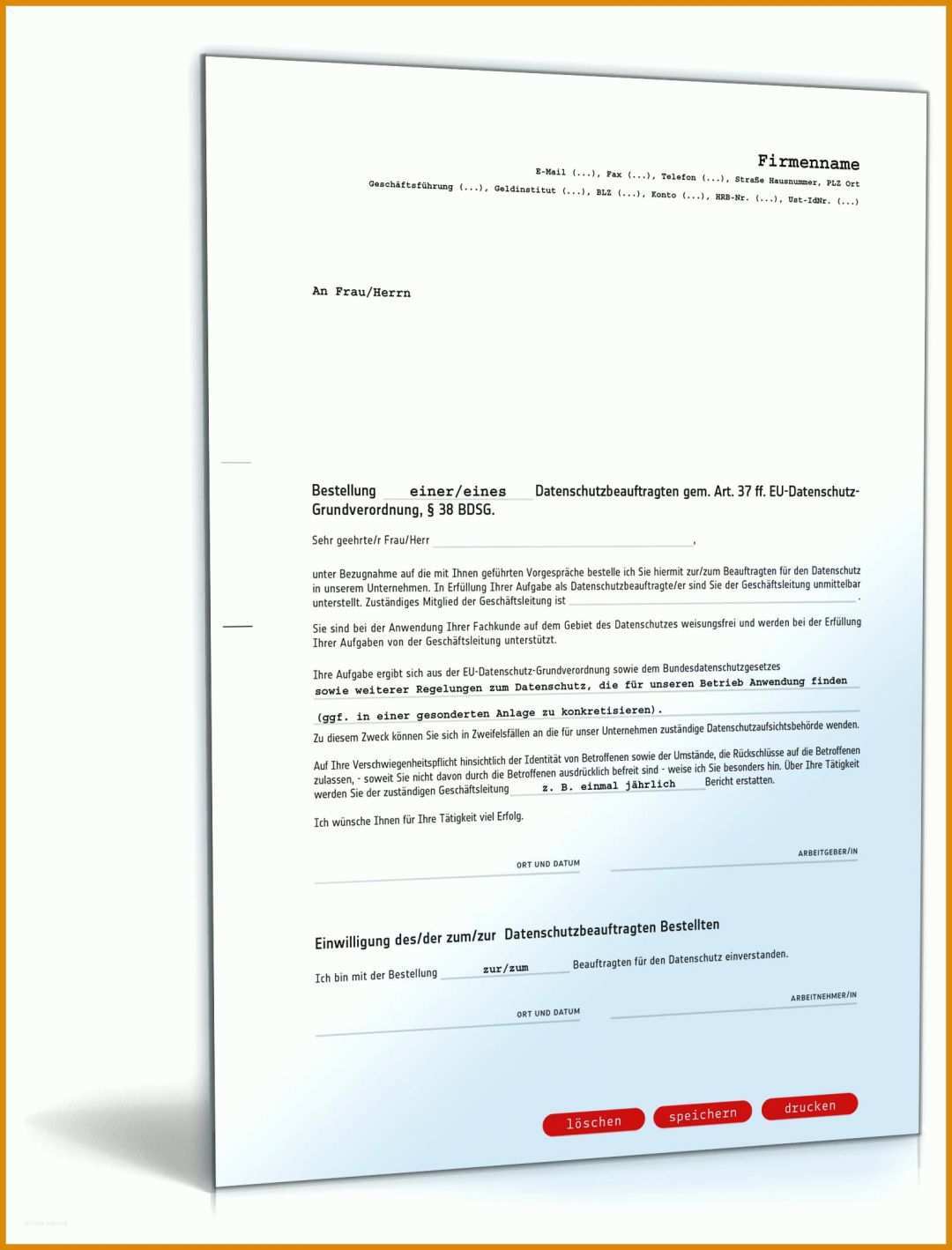 Erstaunlich Besucherliste Datenschutz Vorlage 1600x2100