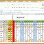 Hervorragend Dienstplan Excel Vorlage Download 1280x720