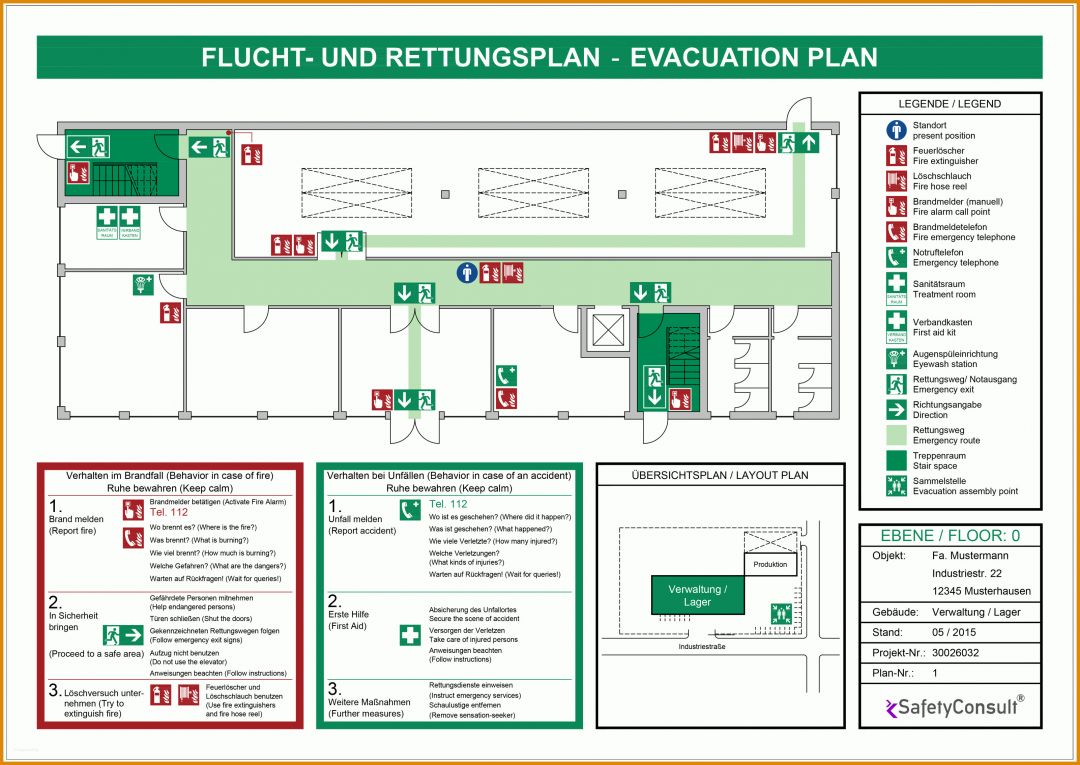 Ausgezeichnet Flucht Und Rettungsplan Vorlage 3203x2268