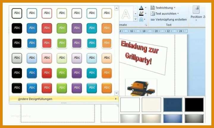 Flyer Vorlage Word Flyer Erstellen Mit Word 2010