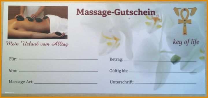 Original Gutschein Physiotherapie Vorlage 1731x816