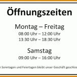 Einzigartig öffnungszeiten Schild Vorlage 877x620