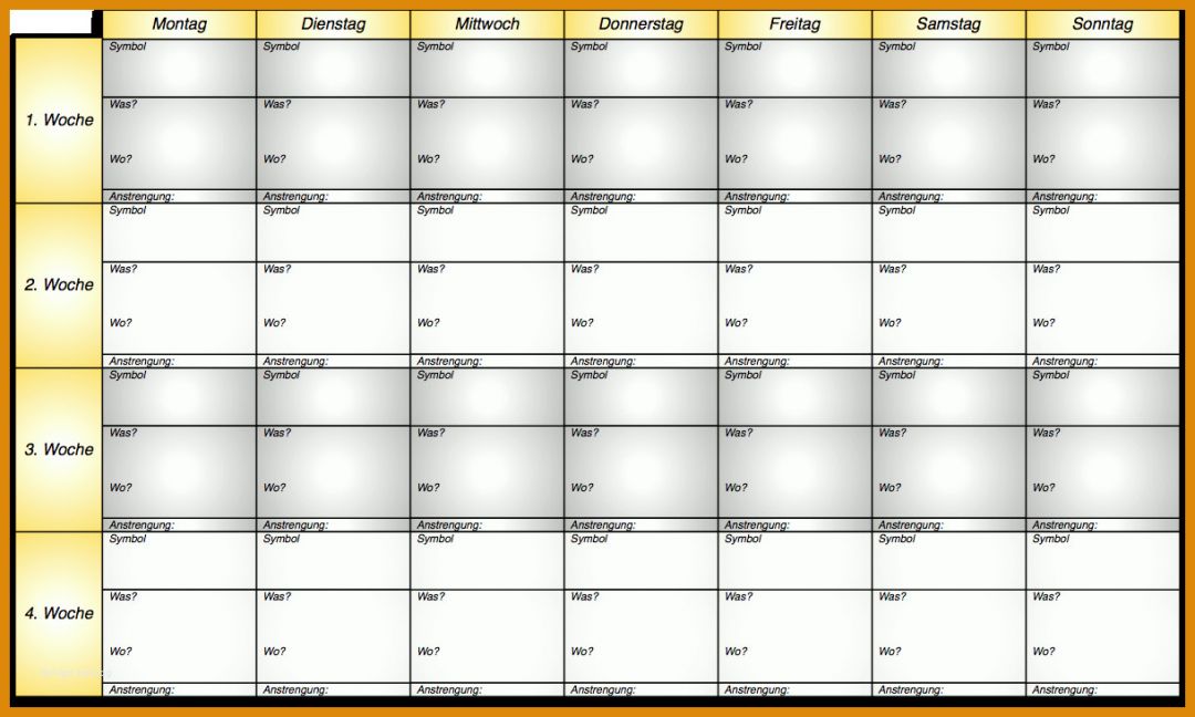 Kreativ Trainingsplan Erstellen Vorlage 1219x731