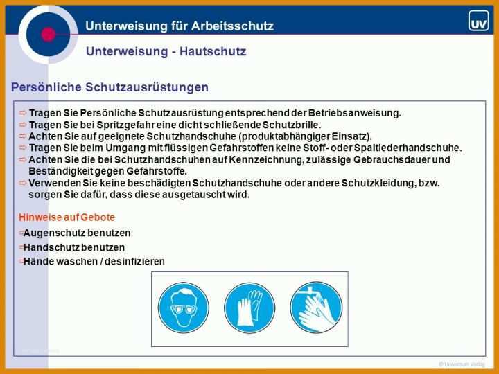 Modisch Unterweisung Persönliche Schutzausrüstung Vorlage 960x720