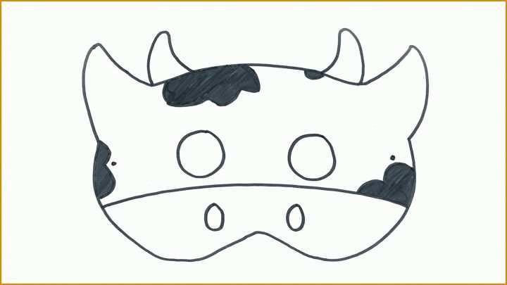 Schockieren Vorlage Tiermaske 3507x1973