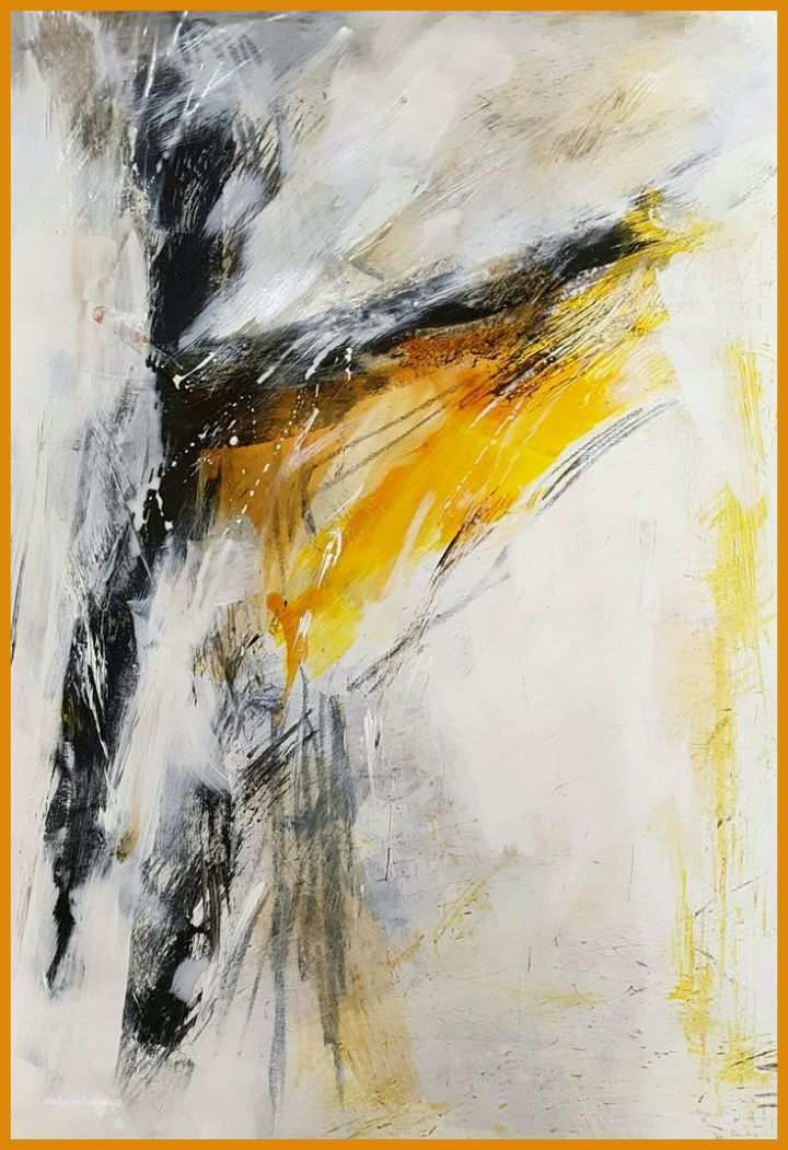 Großartig Abstrakte Acrylmalerei Vorlagen 736x1074