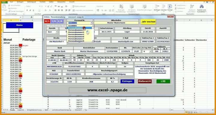 Spektakulär Access Personalverwaltung Vorlage 1588x846